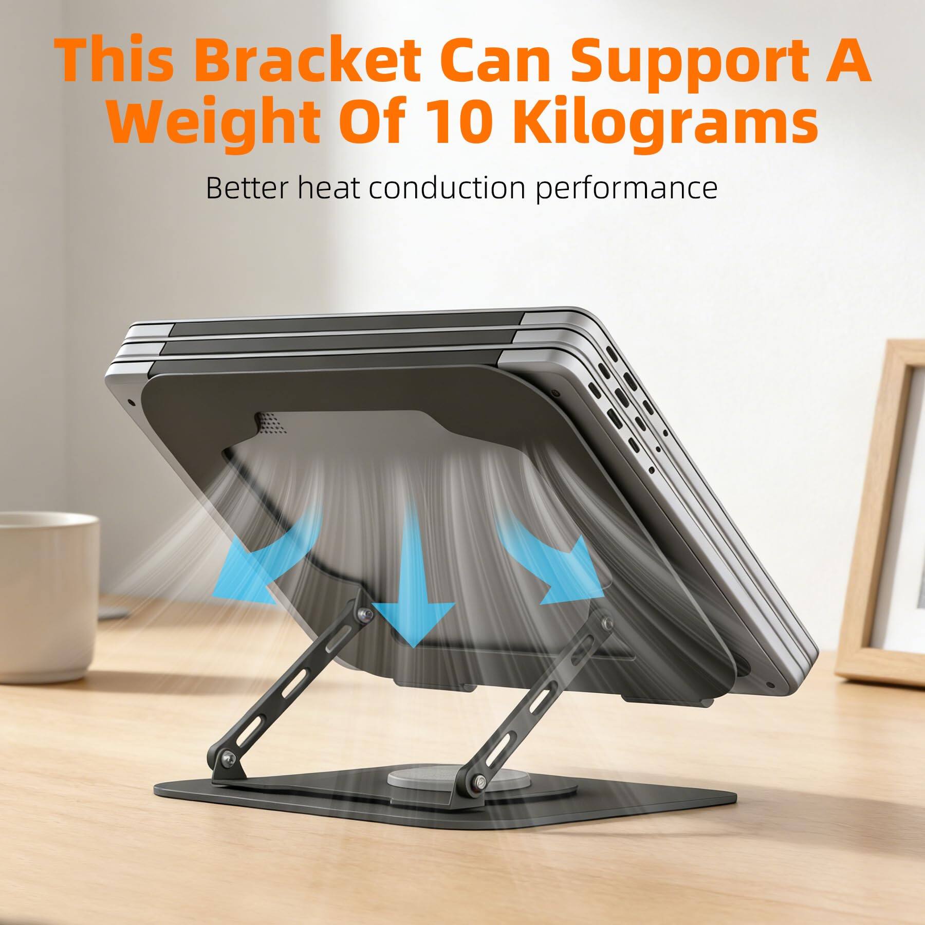 This Bracket Can Support A Weight Of 10 Kilograms  
Better heat conduction performance