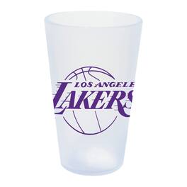 WinCraft - Los Angeles Lakers 16oz. Icicle Silicone Pint Glass - Multicolor