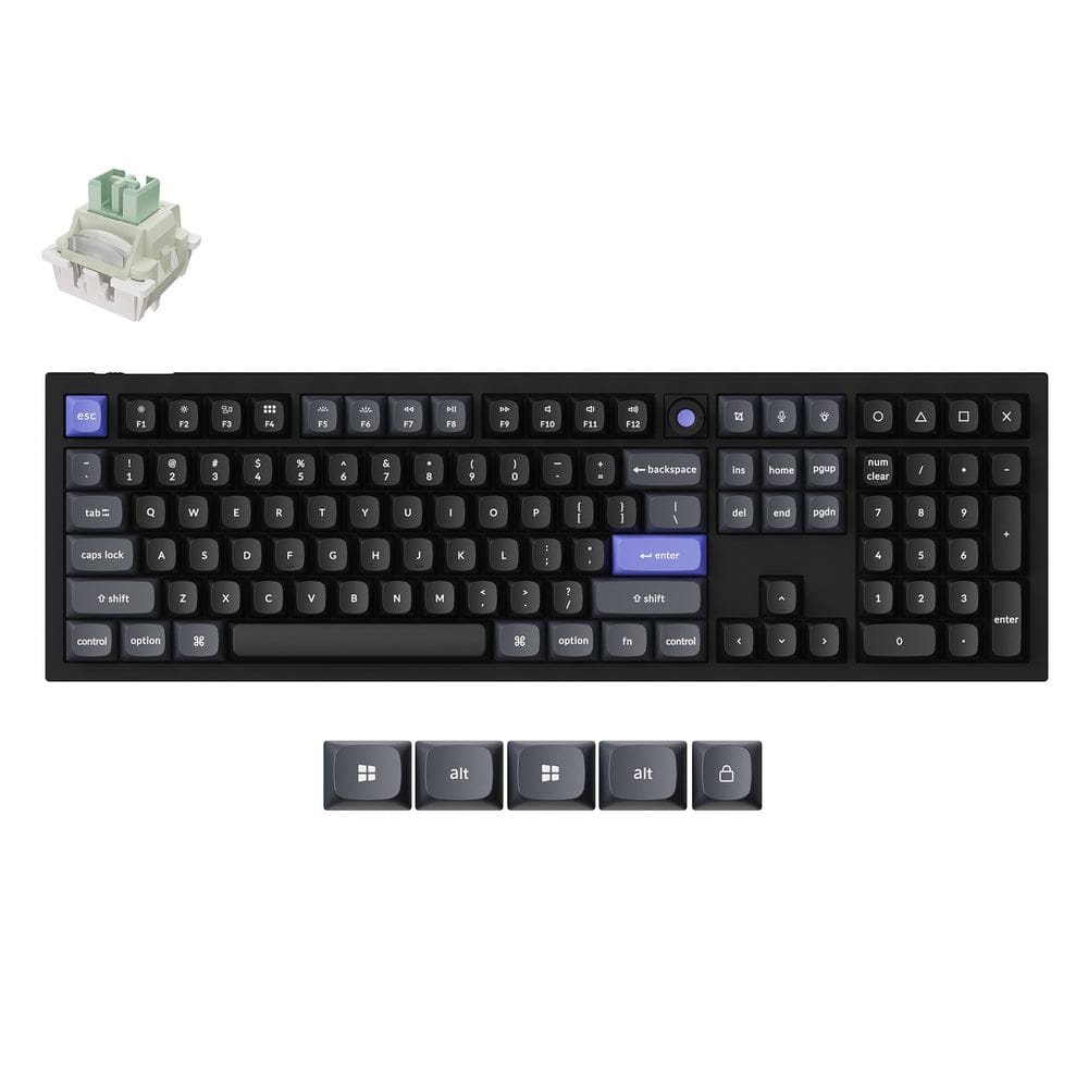 Keychron - Q6 HE 8K Magnetic Switch Keyboard - Black