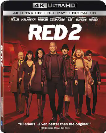 Front. RED 2 - 4K Blu-Ray.