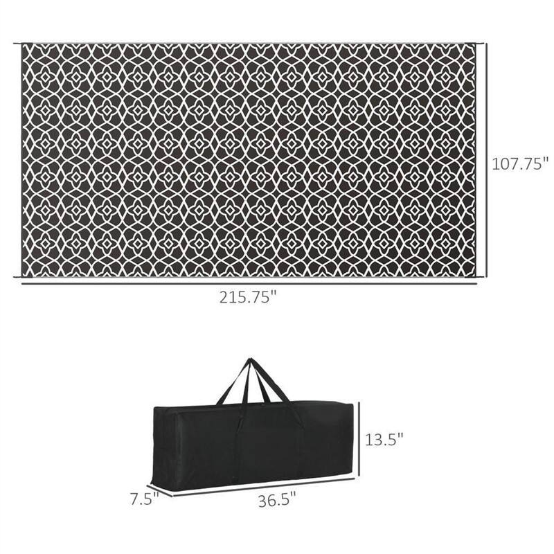 107.75" x 215.75"  
13.5" x 7.5" x 36.5"