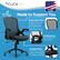 Alt View 11. Click365 - Flip Mid-Back Mesh Office Chair - Black.