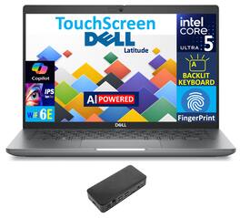 Dell - Latitude 5450 Latitude 5450 Laptop 14.0 FHD (Intel Ultra 5-135U, 32GB DDR5, 1TB M.2 PCIe SSD, Win 11 Pro) - Silver