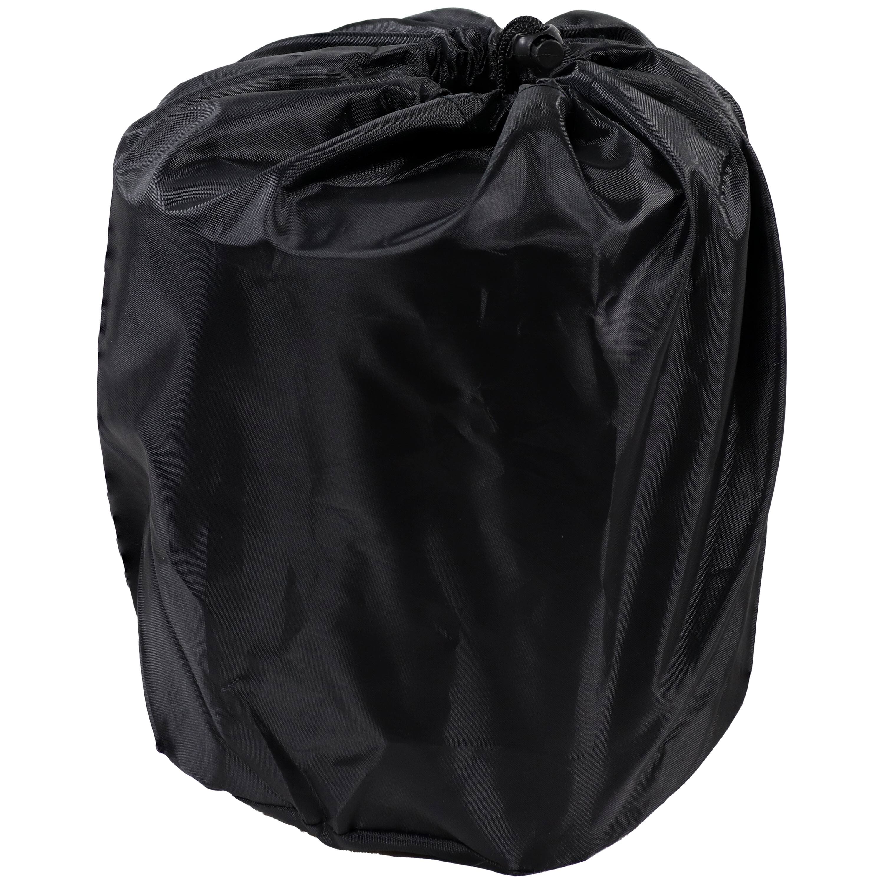 Alt View 5. Sunnydaze - Tabletop Smokeless Fire Pit with Bag and Poker - 8.5 in - Black.