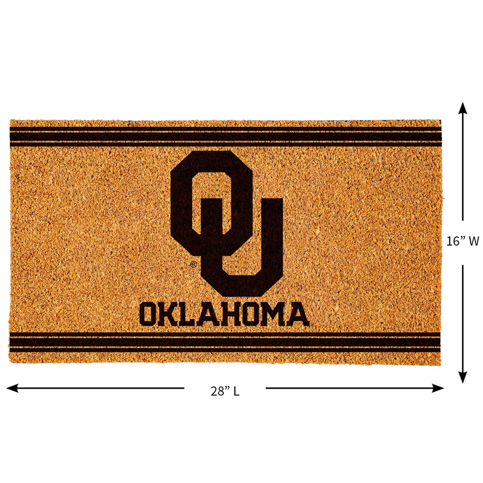 Oklahoma 16" W 28" L