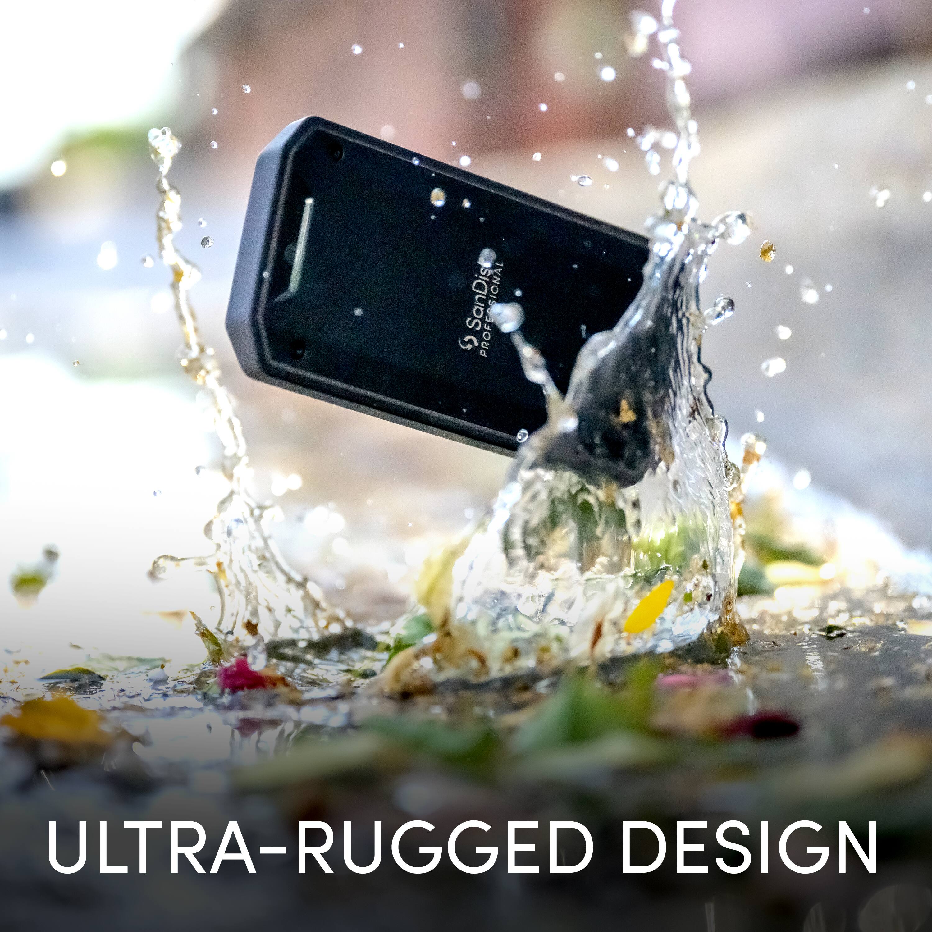 SanDisk Professional  
ULTRA-RUGGED DESIGN