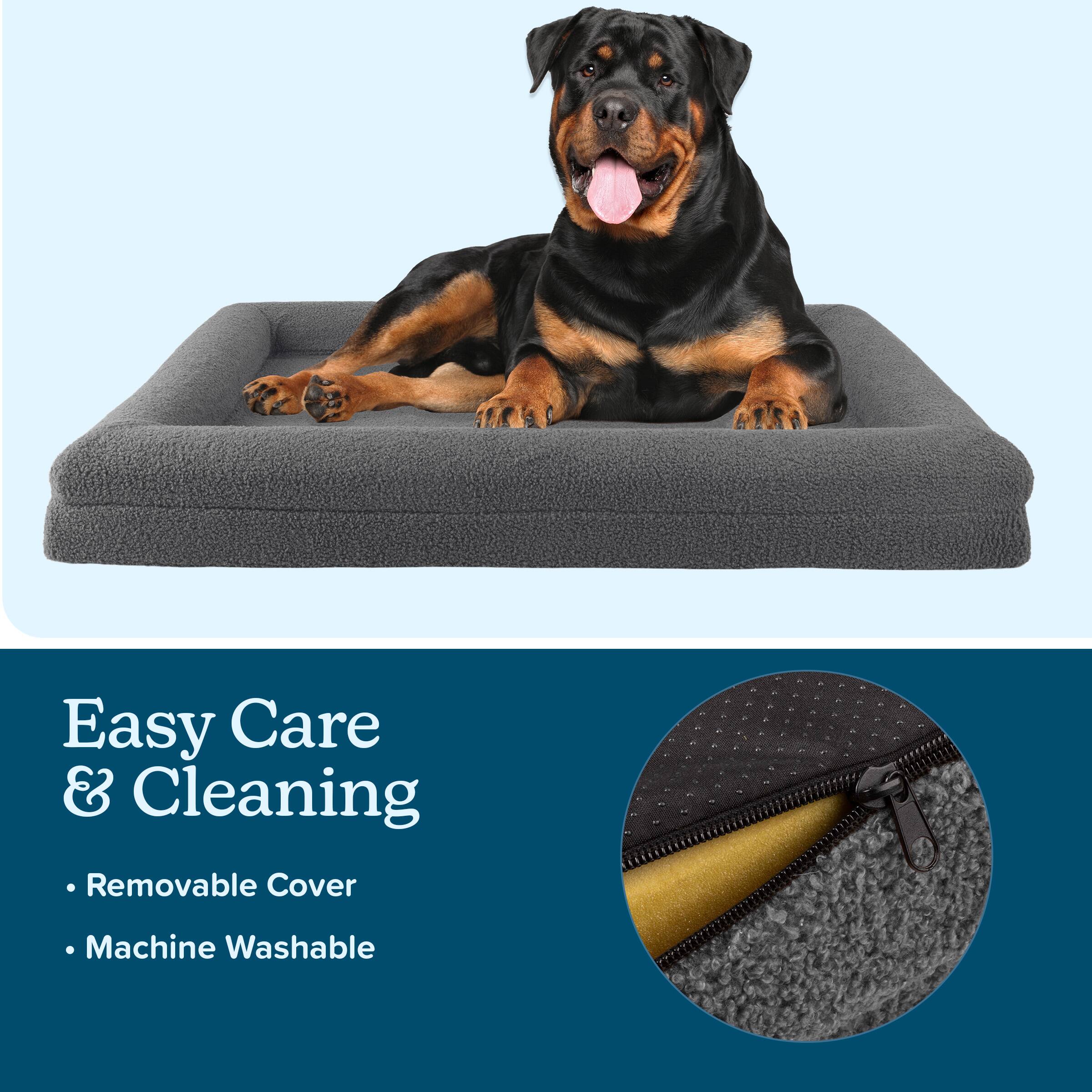 Easy Care & Cleaning  
- Removable Cover  
- Machine Washable