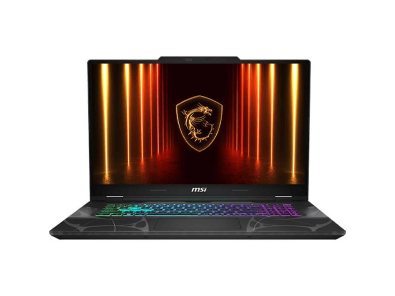 Front. MSI - MSI CYBRG15B2071 15 inch Cyborg Gaming Laptop - Intel Core 7-240H - NVIDIA RTX 5060 - 16GB RAM / 512GB SSD - Translucent Black.