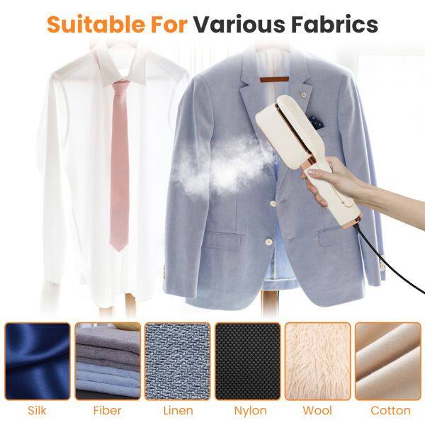 Suitable For Various Fabrics

Silk  
Fiber  
Linen  
Nylon  
Wool  
Cotton