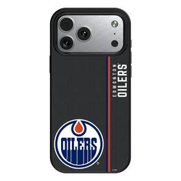 Keyscaper - NHL - Edmonton Oilers Sidebar Magnetic iPhone Case - 15 - Black