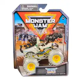 Monster Jam - Official 2025 Series 40 Tempest Steed 1:64 Diecast Monster Truck Toy for Boys & Girls Ages 3+ - Gray
