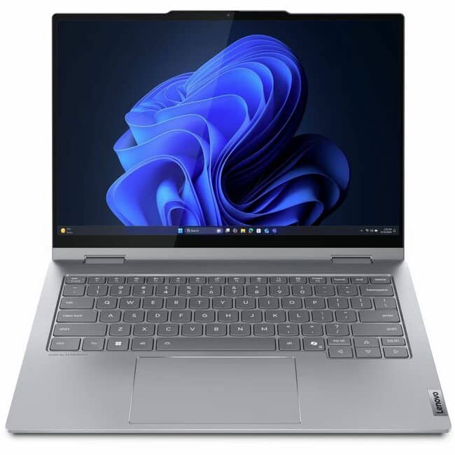 Lenovo - ThinkBook 14 G5 IAU 21SQ0001US 14" Touchscreen Convertible 2 in 1 Notebook - WUXGA - Intel Core Ultra 5 225U - 16 - Luna Gray