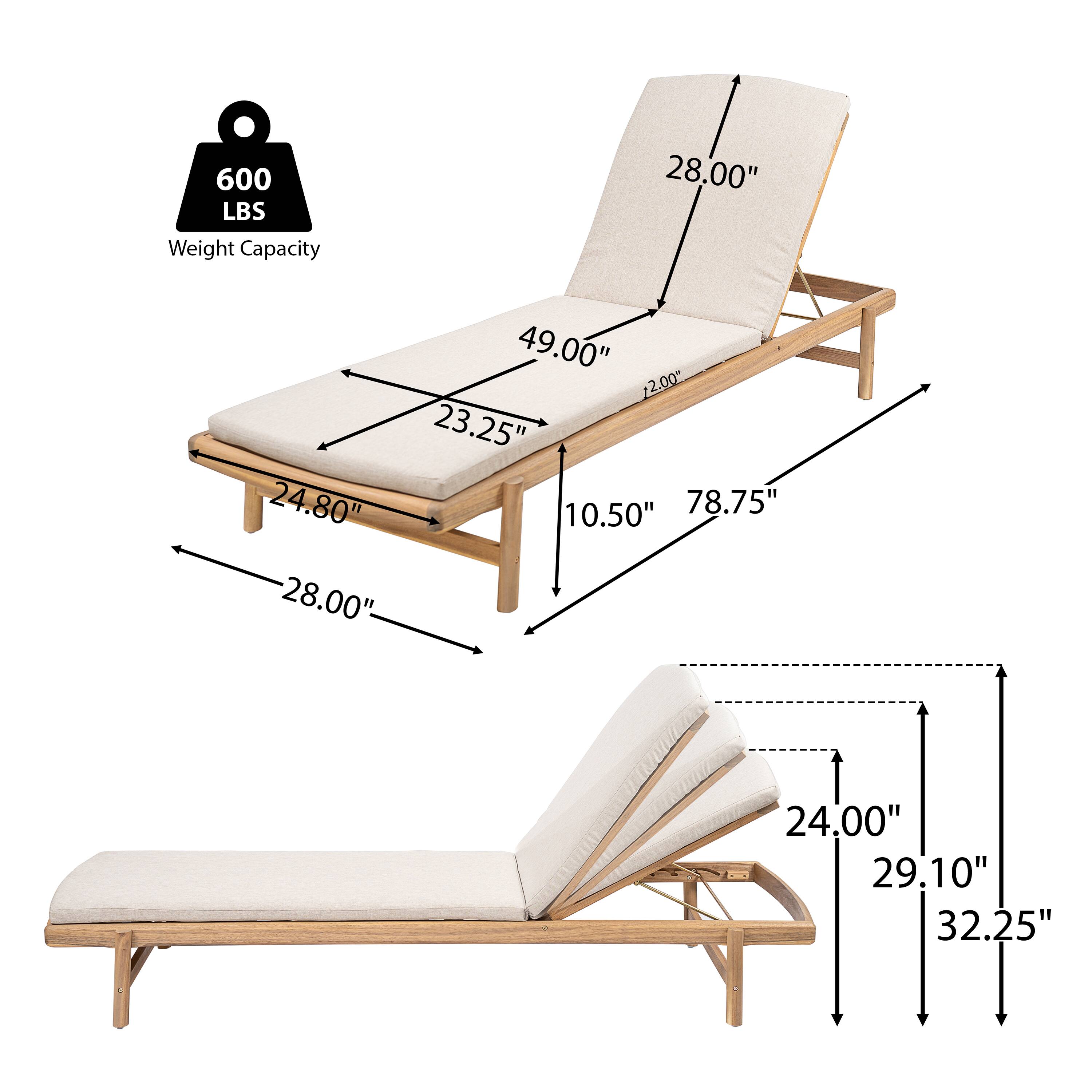 600 LBS Weight Capacity

28.00" x 49.00"  
2.00" x 23.25" x 24.80" x 10.50" x 78.75" x 28.00" x 24.00" x 29.10" x 32.25"