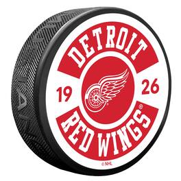 Mustang Drinkware - Detroit Red Wings Cog Hockey Puck - Multicolor