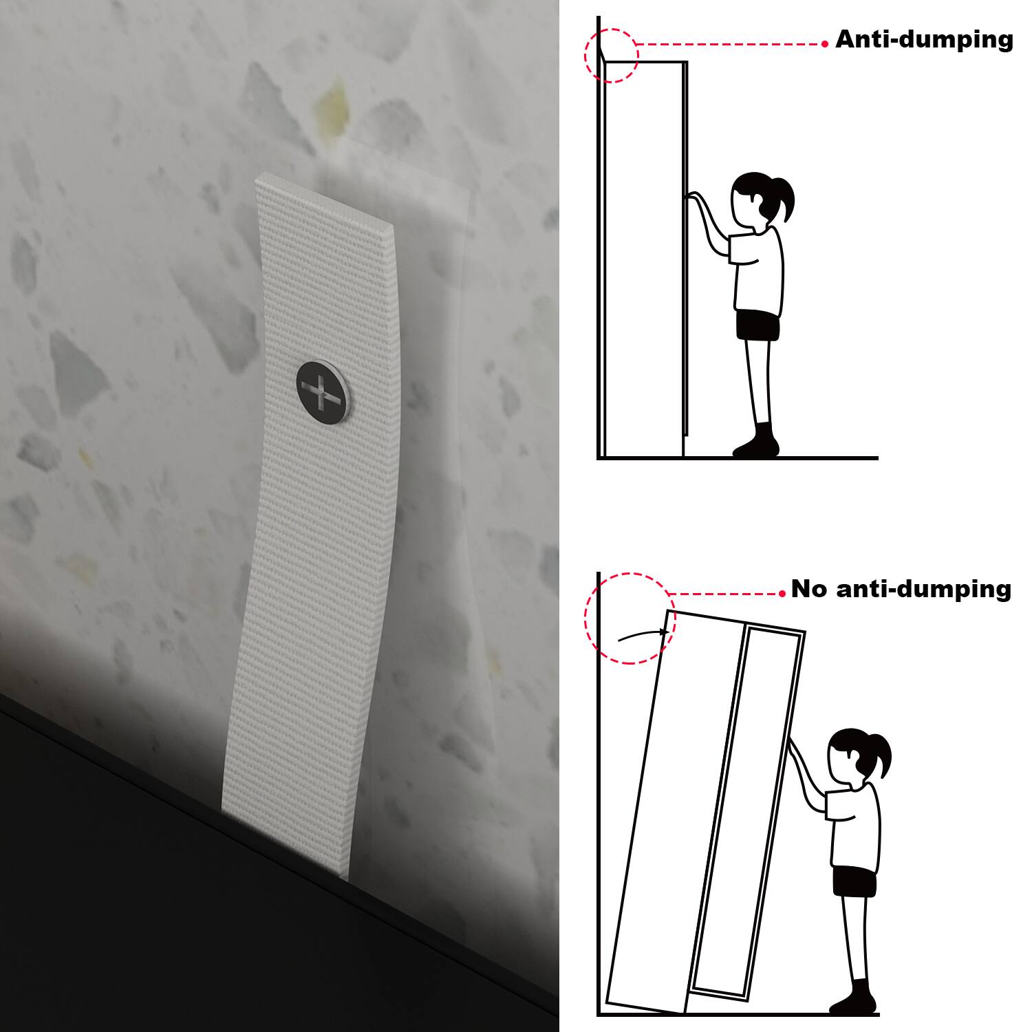 Anti-dumping: top image
No anti-dumping: bottom image