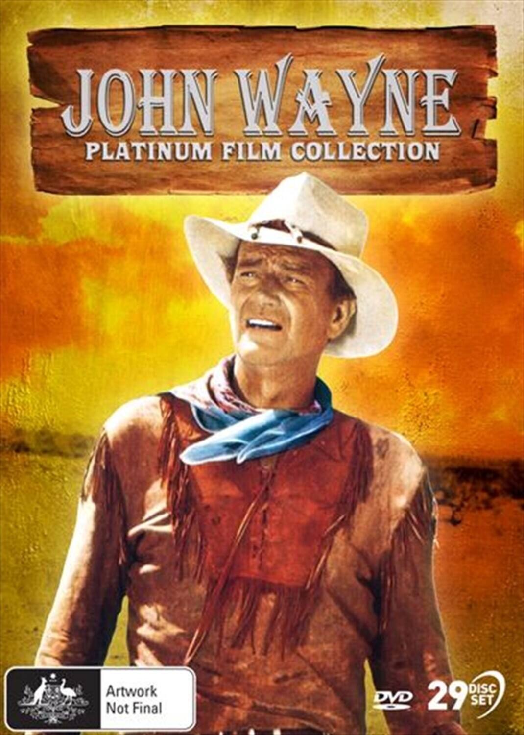 Front. John Wayne: Platinum Film Collection   - DVD.
