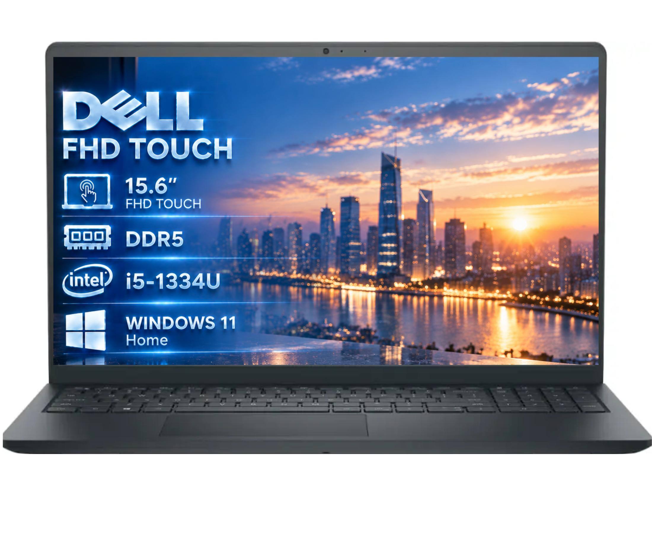 DELL FHD TOUCH 15.6" FHD TOUCH  
DDR5  
intel i5-1334U  
WINDOWS 11 Home