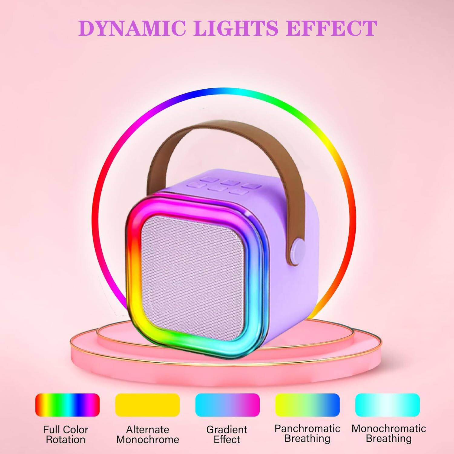 DYNAMIC LIGHTS EFFECT

- Full Color Rotation
- Alternate Monochrome
- Gradient Effect
- Panchromatic Breathing
- Monochromatic Breathing