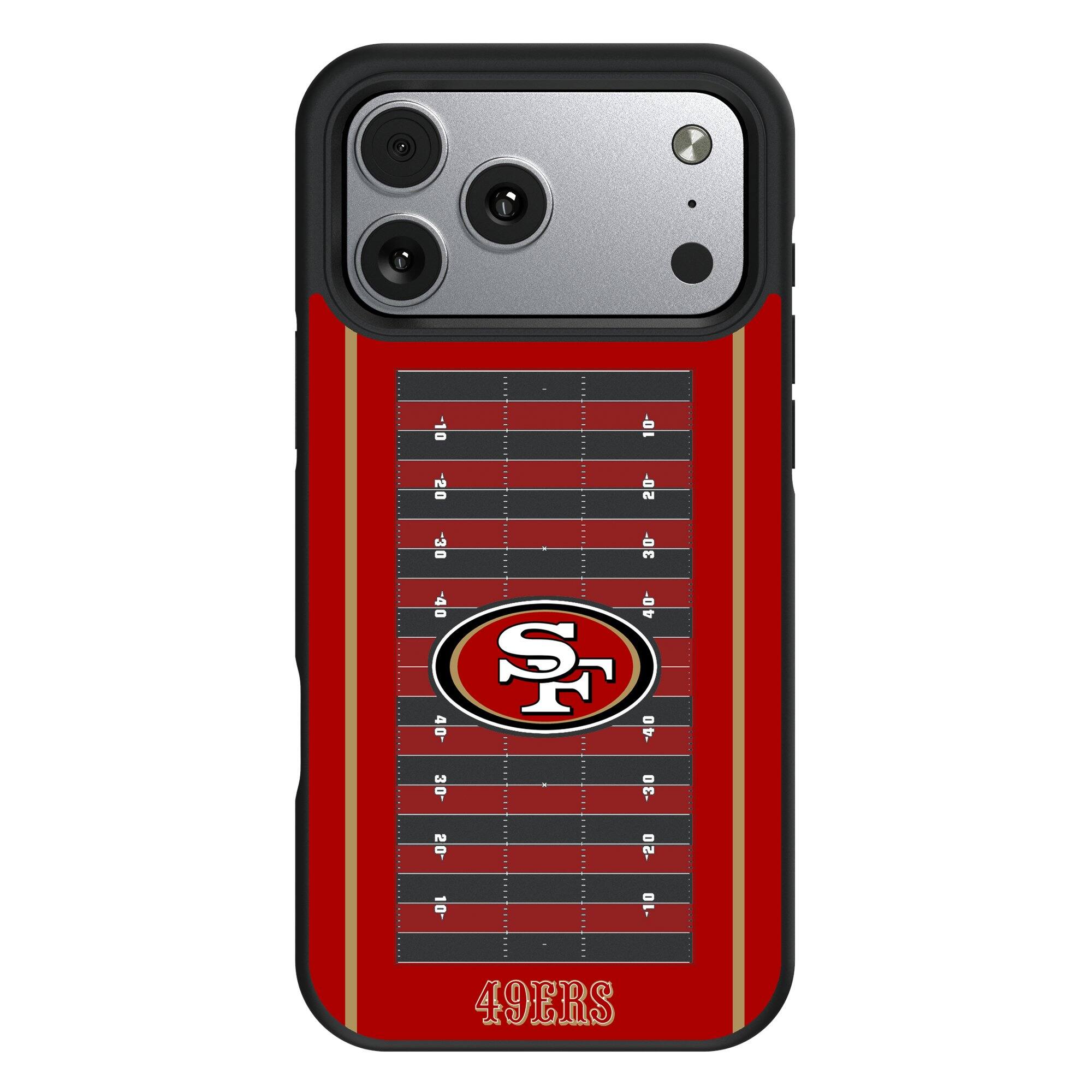 Keyscaper - NFL - San Francisco 49ers Bump Case with 8.2ft Drop Protection - 15 - Multicolor