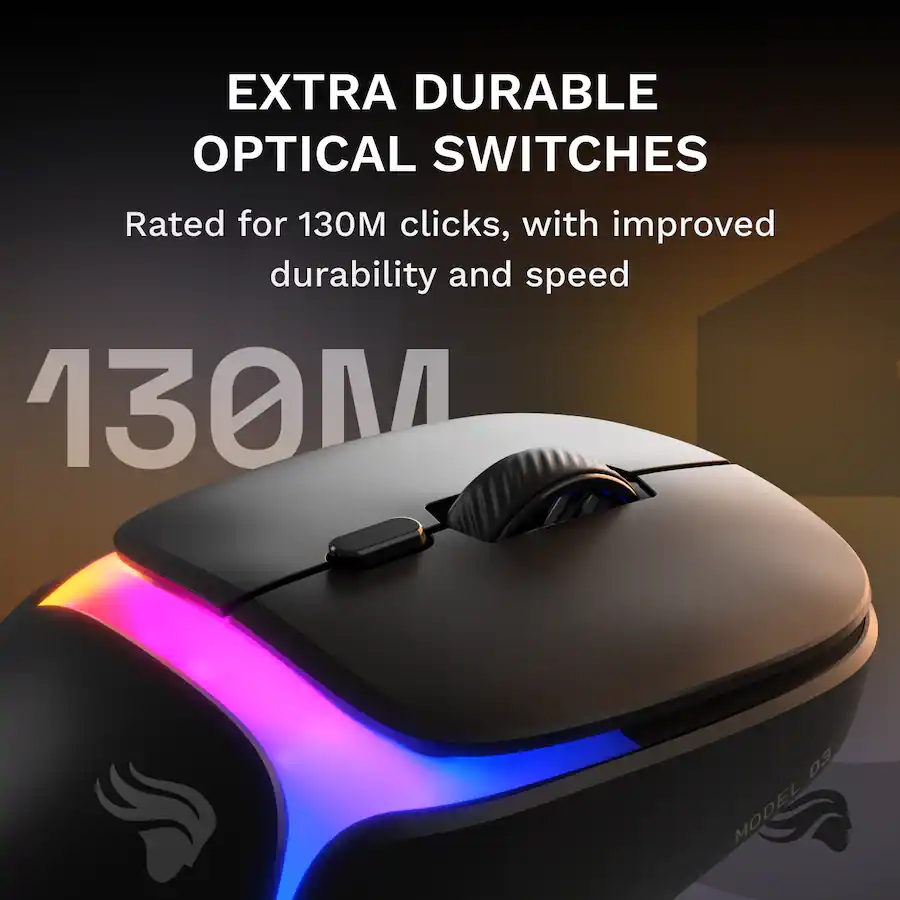 Glorious Model O3 Lightweight Wireless Optical Gaming Mouse