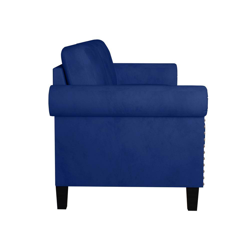 Alt View 2. New Classic Furniture - Alani Accent Chair-Deep Blue - Blue.