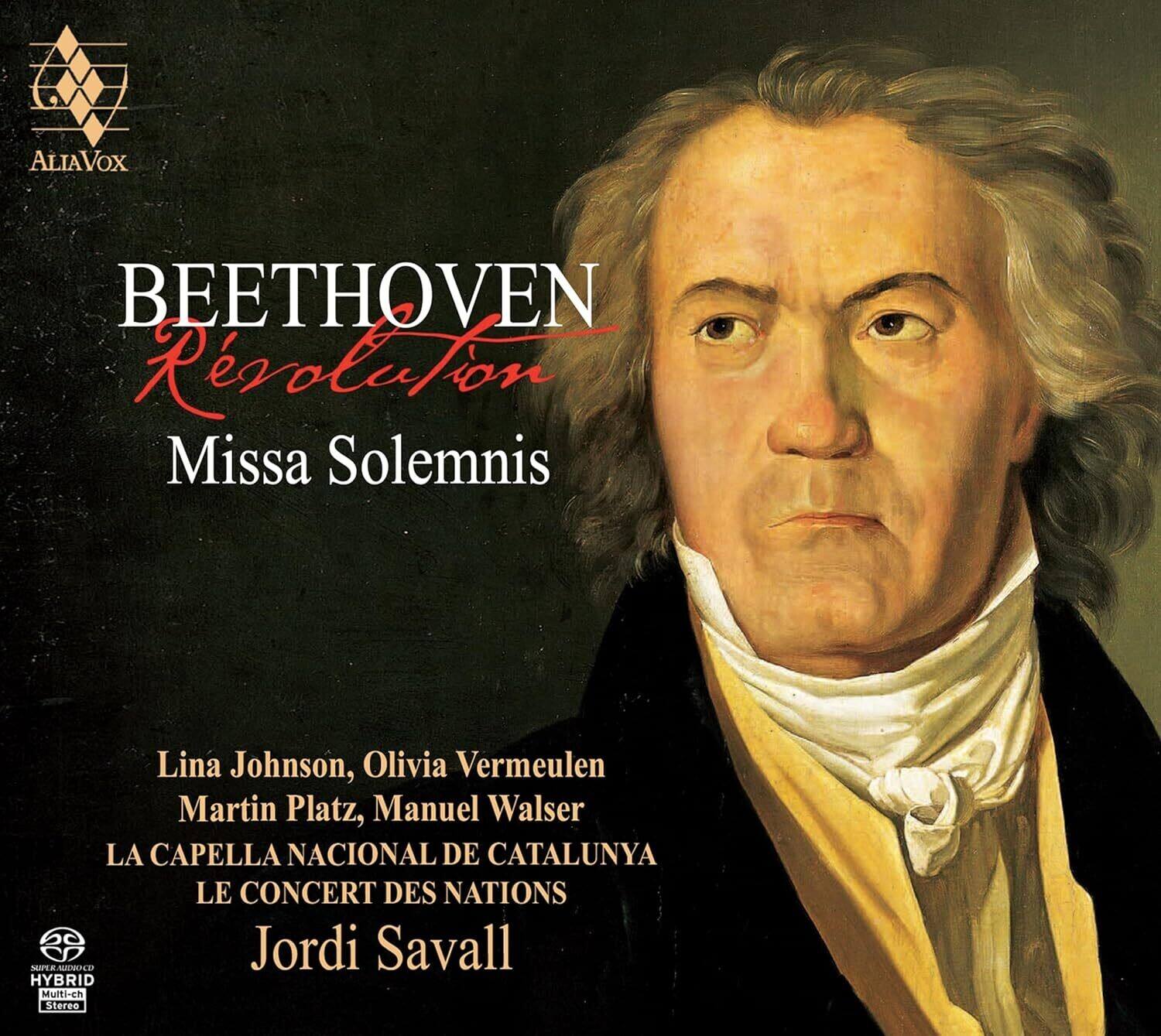 Jordi Savall - Beethoven: Missa Solemnis   - SUPER-AUDIO CD [Super Audio CD (SACD)]