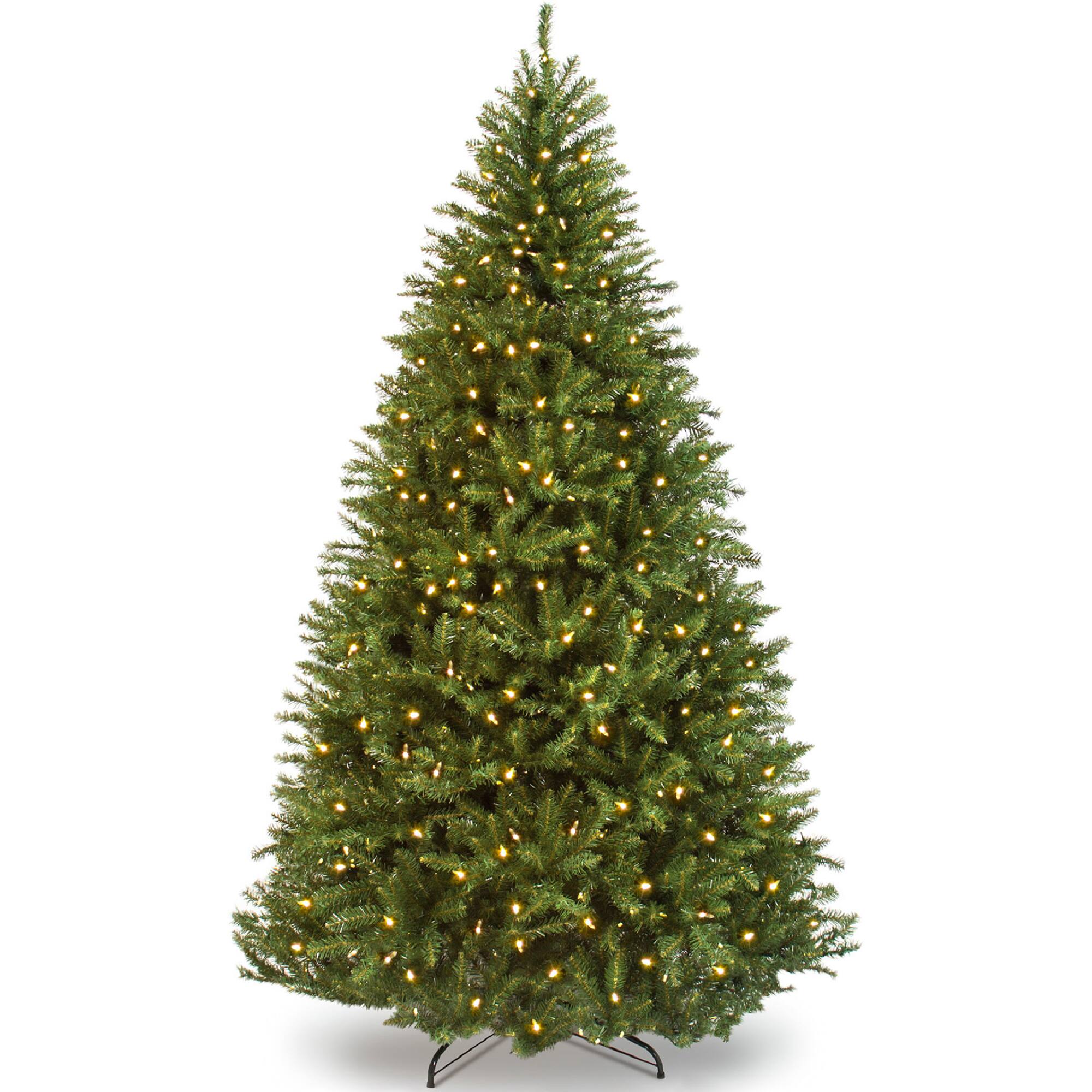 Best Choice Products - 7.5ft Pre-Lit Hinged Douglas Full Fir Artificial Christmas Tree Holiday Decoration w/ 700 Lights - Green