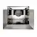 Back. Onefly - 36 Inches - Convertible & Recirculating - Wall Mount Range Hood - Stainless steel.