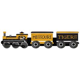 Fan Creations - Missouri Tigers 6'' x 24'' Train Cutout Sign - Multicolor