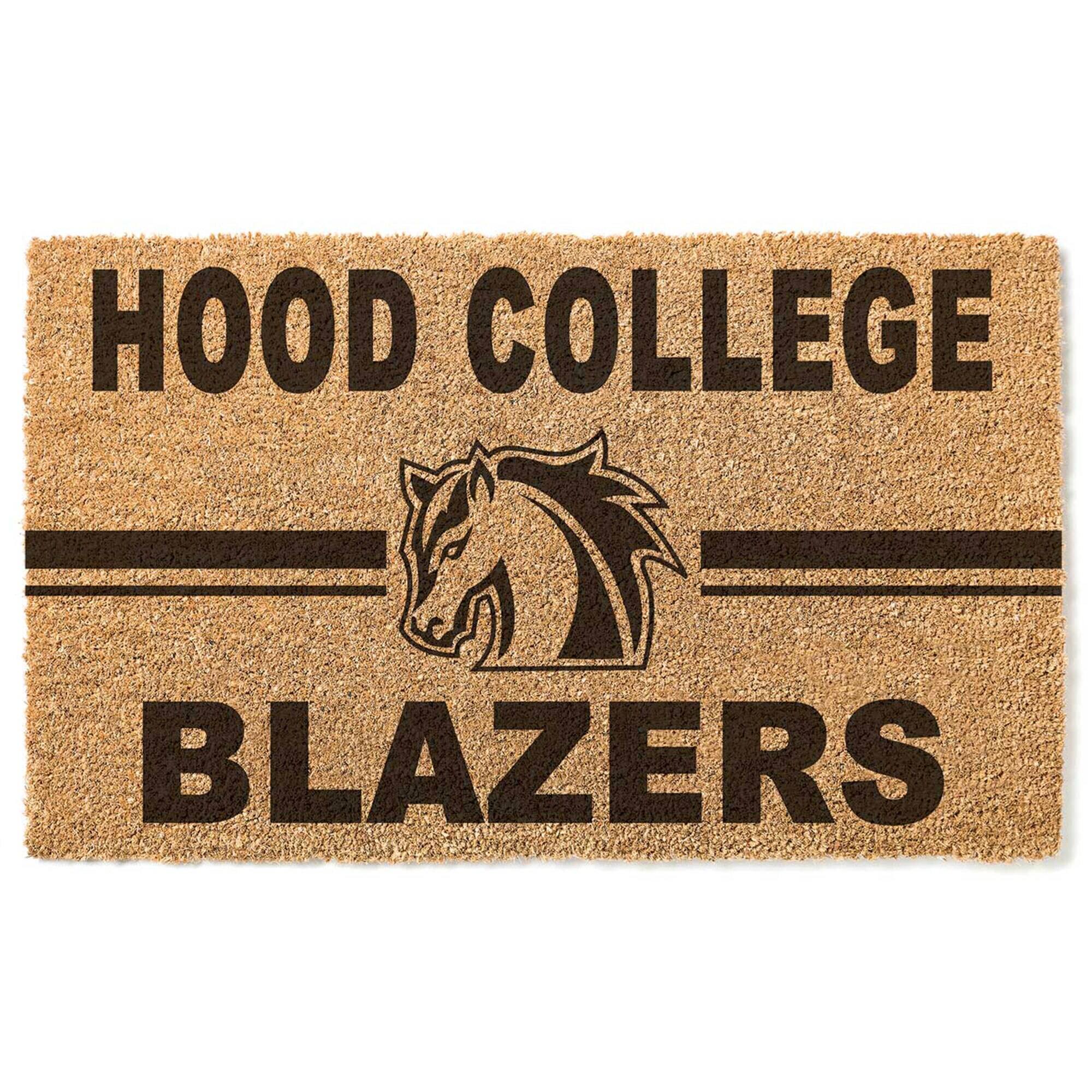 Hood College Blazers 18" x 30" Team Logo Doormat