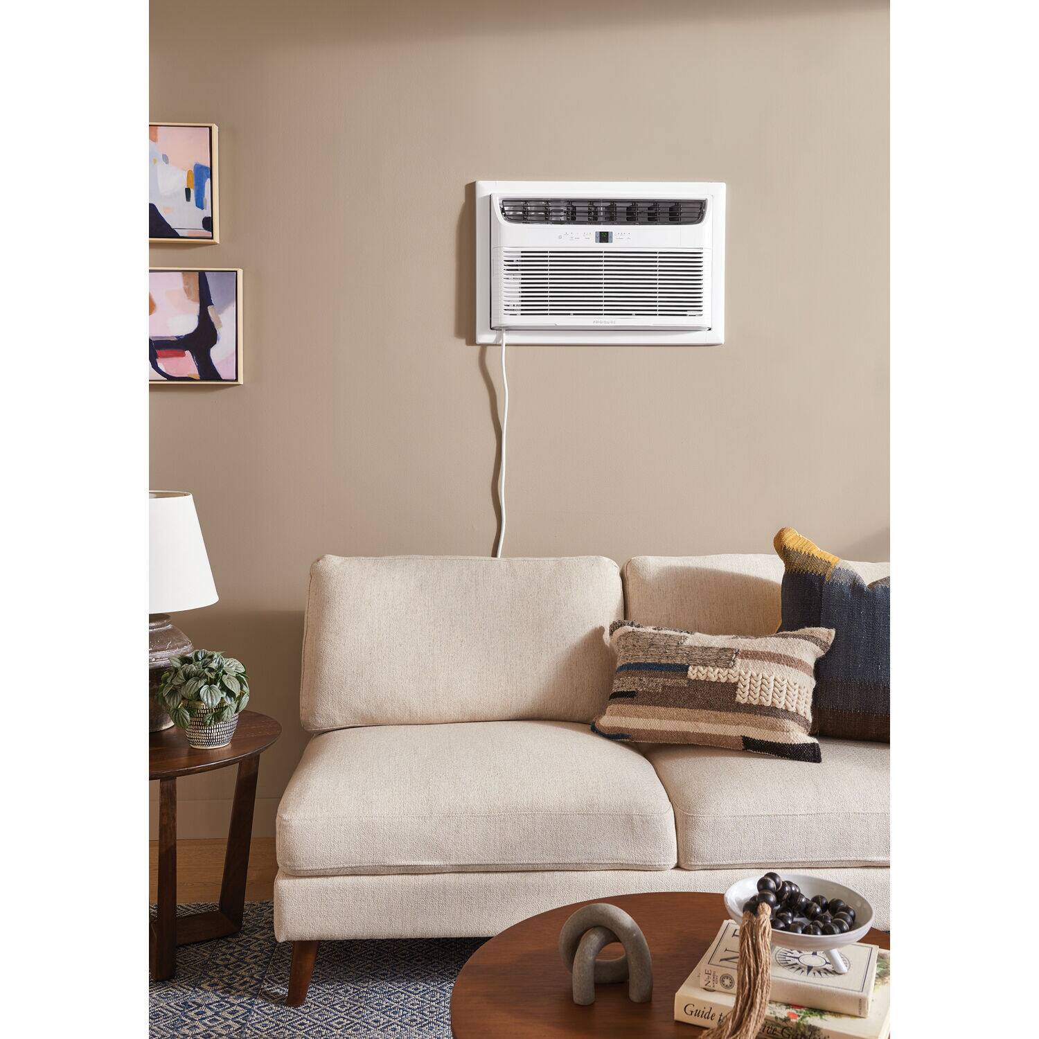 Alt View 5. Frigidaire - 550 Sq. Ft. 12,000 BTU Smart Window Air Conditioner - White.