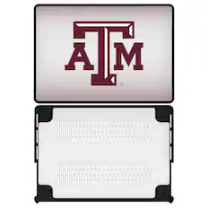 Front. Keyscaper - Texas A&M Aggies Linen MacBook Case - Pro 16 in - Multicolor.