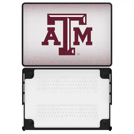 Front. Keyscaper - Texas A&M Aggies Linen MacBook Case - Air 13 in - Multicolor.