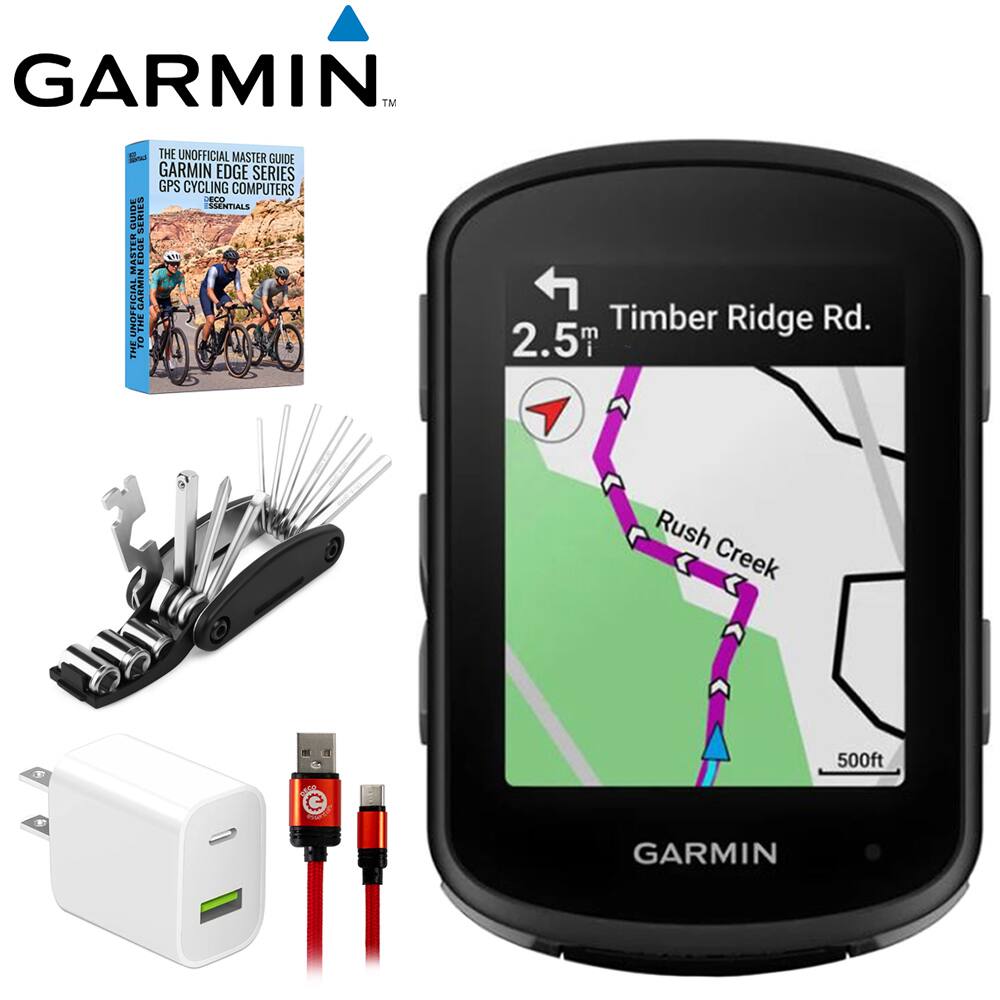 GARMIN™

THE UNOFFICIAL MASTER GUIDE
GARMIN EDGE SERIES GPS CYCLING COMPUTERS ESSENTIALS GUIDE

Timber Ridge Rd. 2.5m
Rush Creek
DECO
500ft

GARMIN