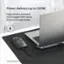 Power delivery up to 100W. Keep devices powered and engaged with plenty of pass-through power. The US8-C port supports pass-through charging up to 100W for the laptop's operation. Recommend using a minimum 10W charger, which will deliver 10W through charging while using other functions. Performance depends on laptop requirements.