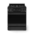 30 in. Wide 4 burner Gordon Ramsay Series by Thor Kitchen 4.55 Cu. Ft Freestanding Gas Range - Black