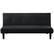 Front. Serta - Englewood Convertible Sofa - Black.