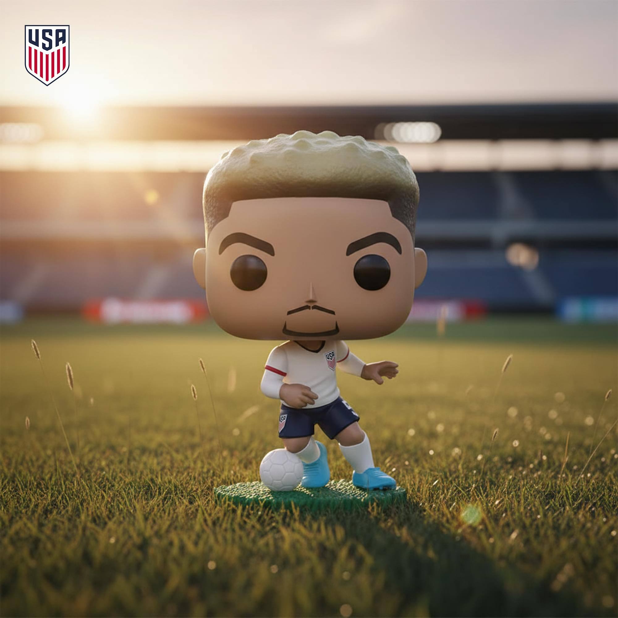 Alt View 2. Funko - USA Funko POP Football | Antonee Robinson - White.