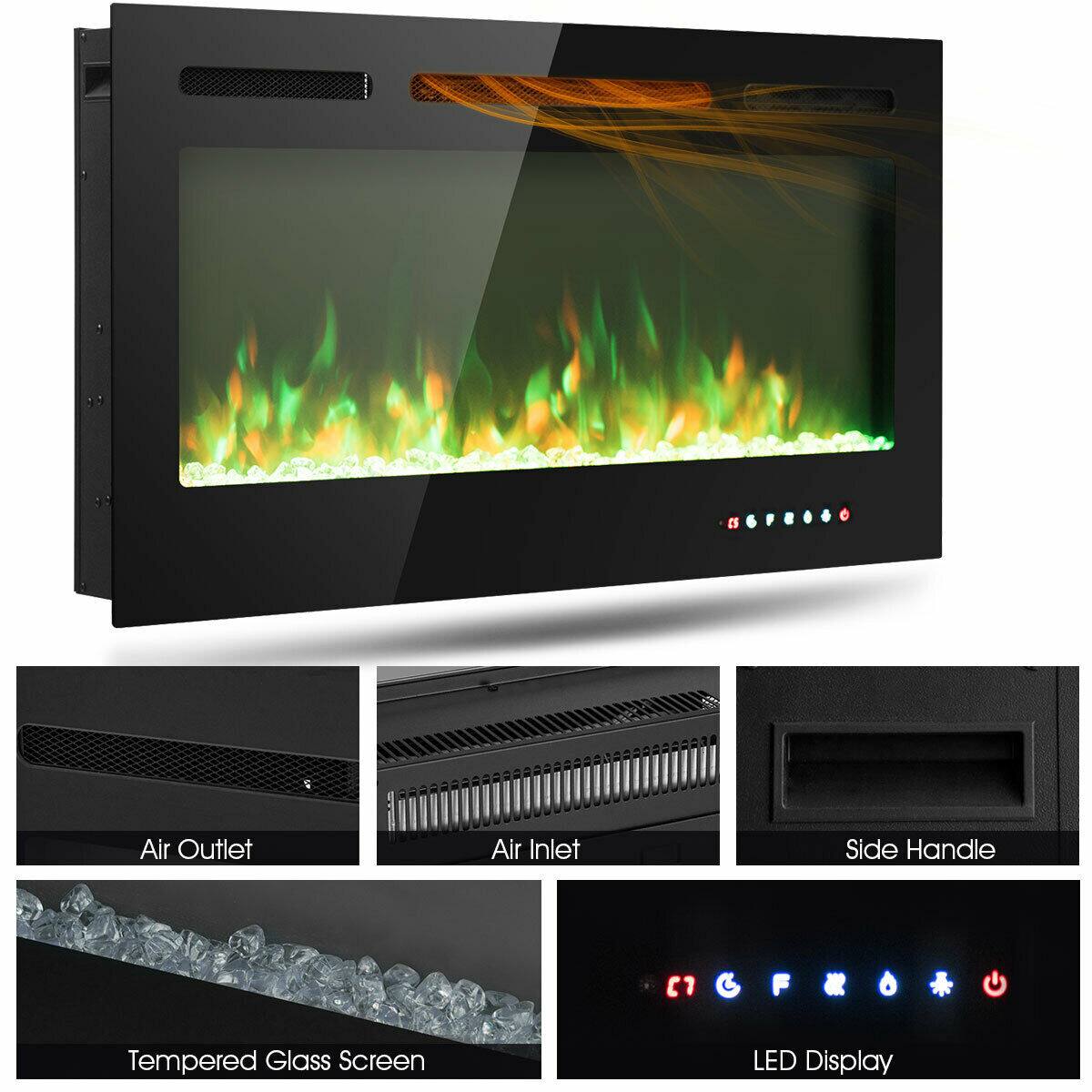 - Air Outlet
- Air Inlet
- Side Handle
- Tempered Glass Screen
- LED Display