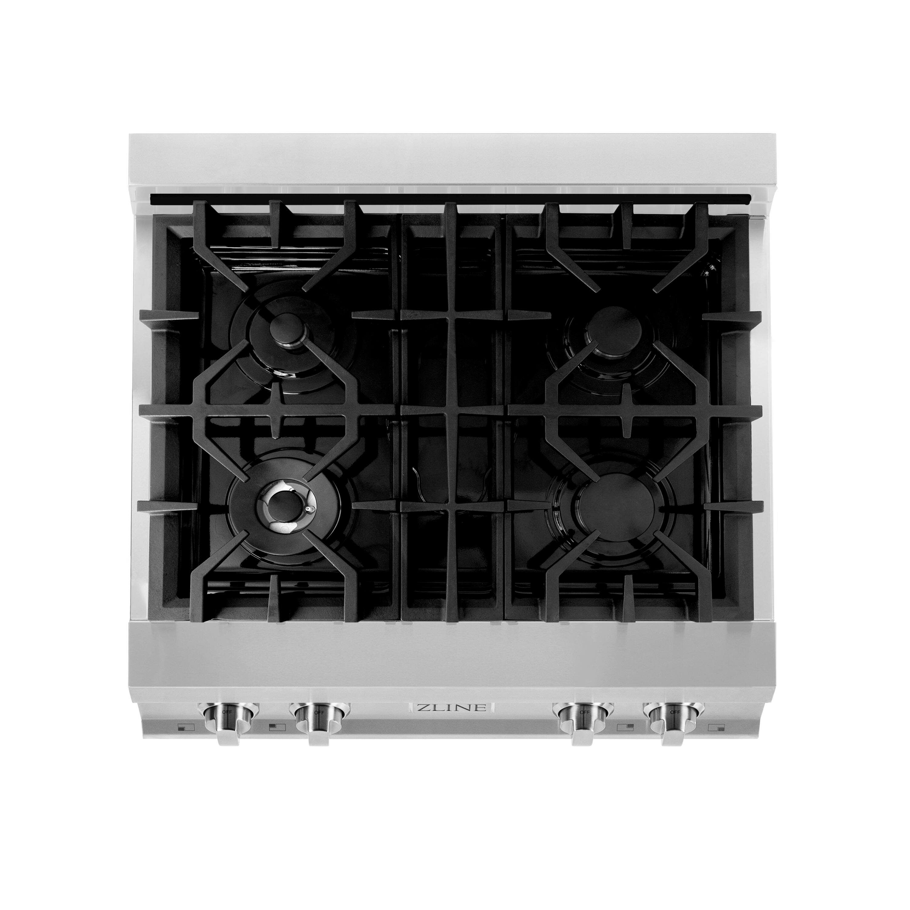 ZLINE 30 in. Legacy Gas Rangetop with 4 Burners and Porcelain