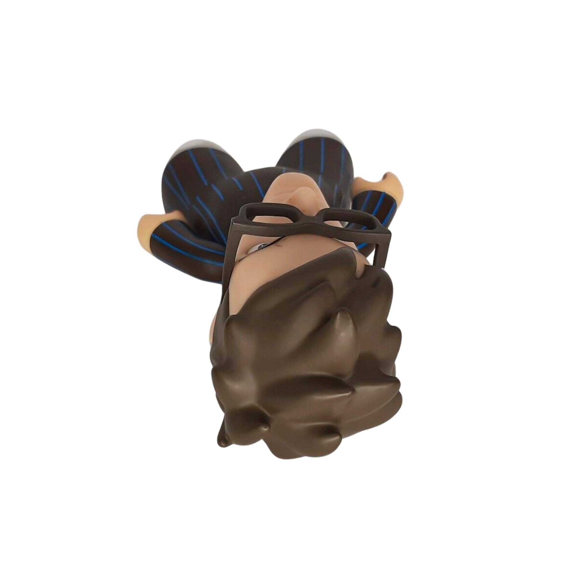 Alt View 3. BBC - Doctor Who Titan 10th Doctor with Brown Pinstripe Suit 4.5" Vinyl Figure - Brown.