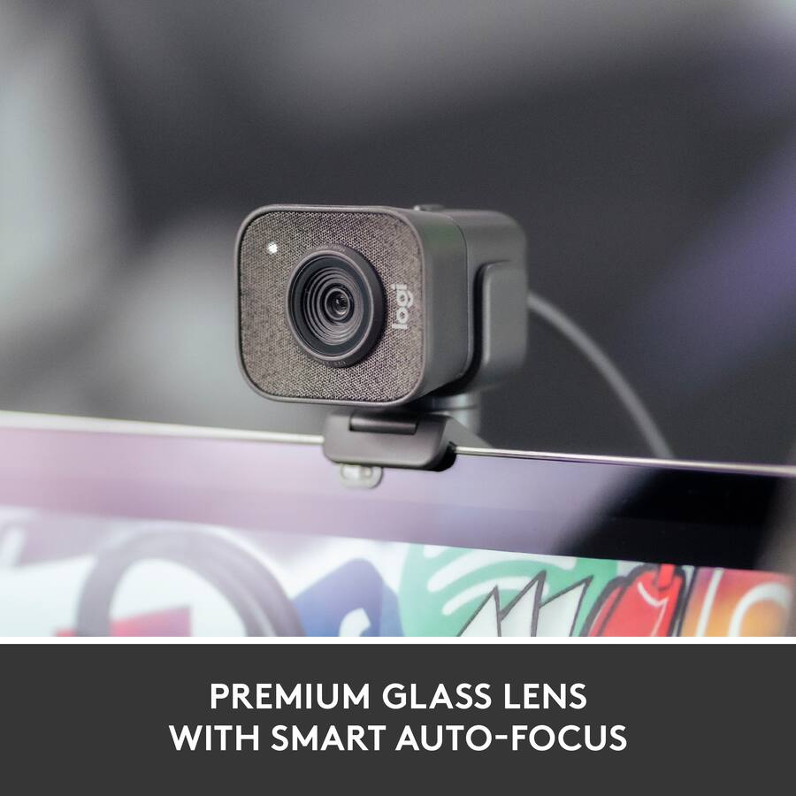 Logitech StreamCam Plus 1080 Webcam for Live Streaming and Logitech StreamCam Plus 1080 Webcam for Live Streaming and