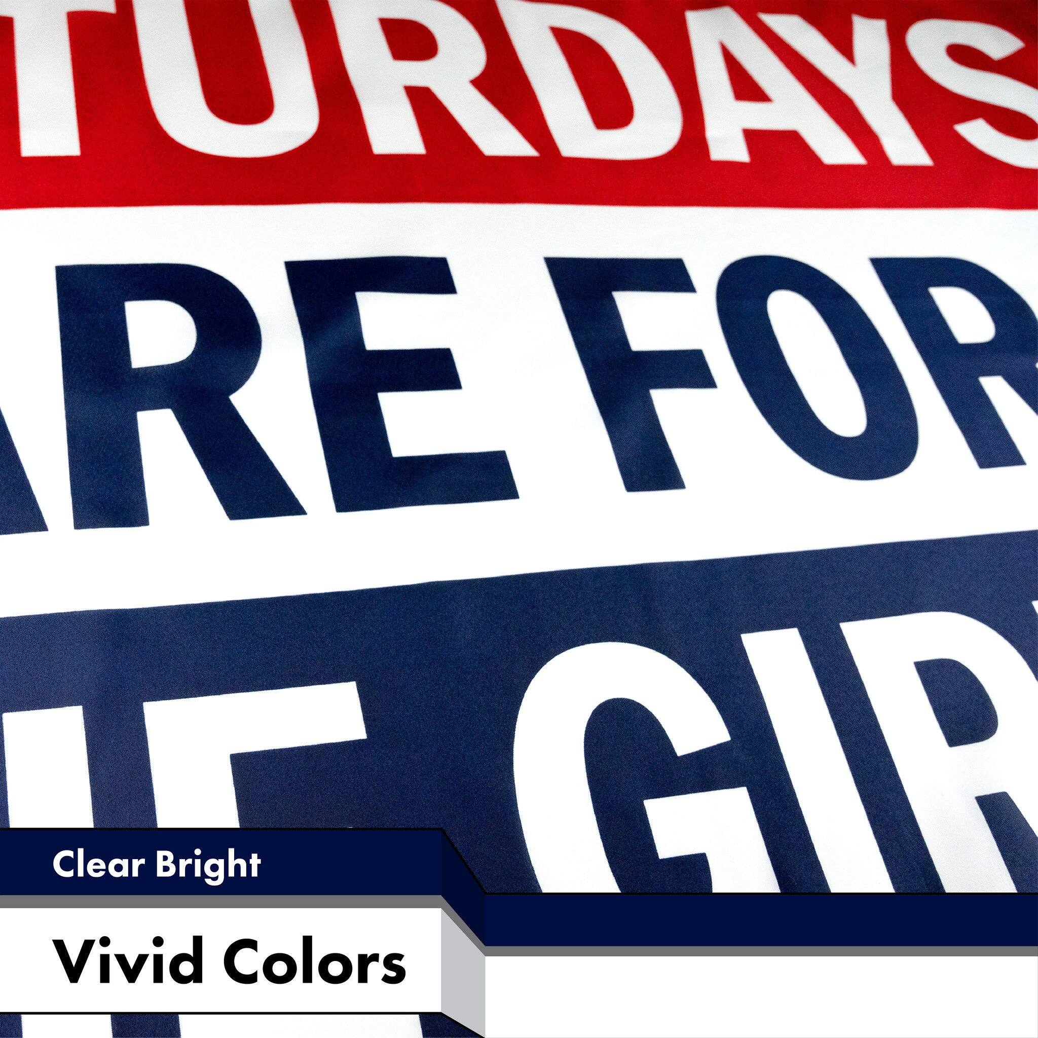 TURDAYS RE FOR " Clear Bright GIR Vivid Colors