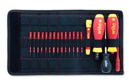 Wiha - 28781, 20 Pcs Insulated TorqueControl (10-50 in/lbs) and Slimline Blade Set - Multi