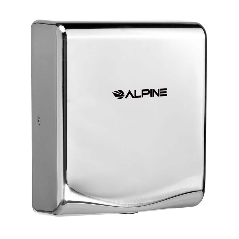 Alpine Industries - Willow Commercial High Speed Automatic 120V Electric Hand Dryer - Chrome
