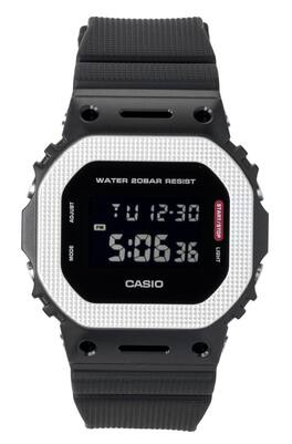 Casio - G-Shock G-Steel Digital Bio-Based Plastic Quartz GM-5600BM-1 200M Men's Watch - Black