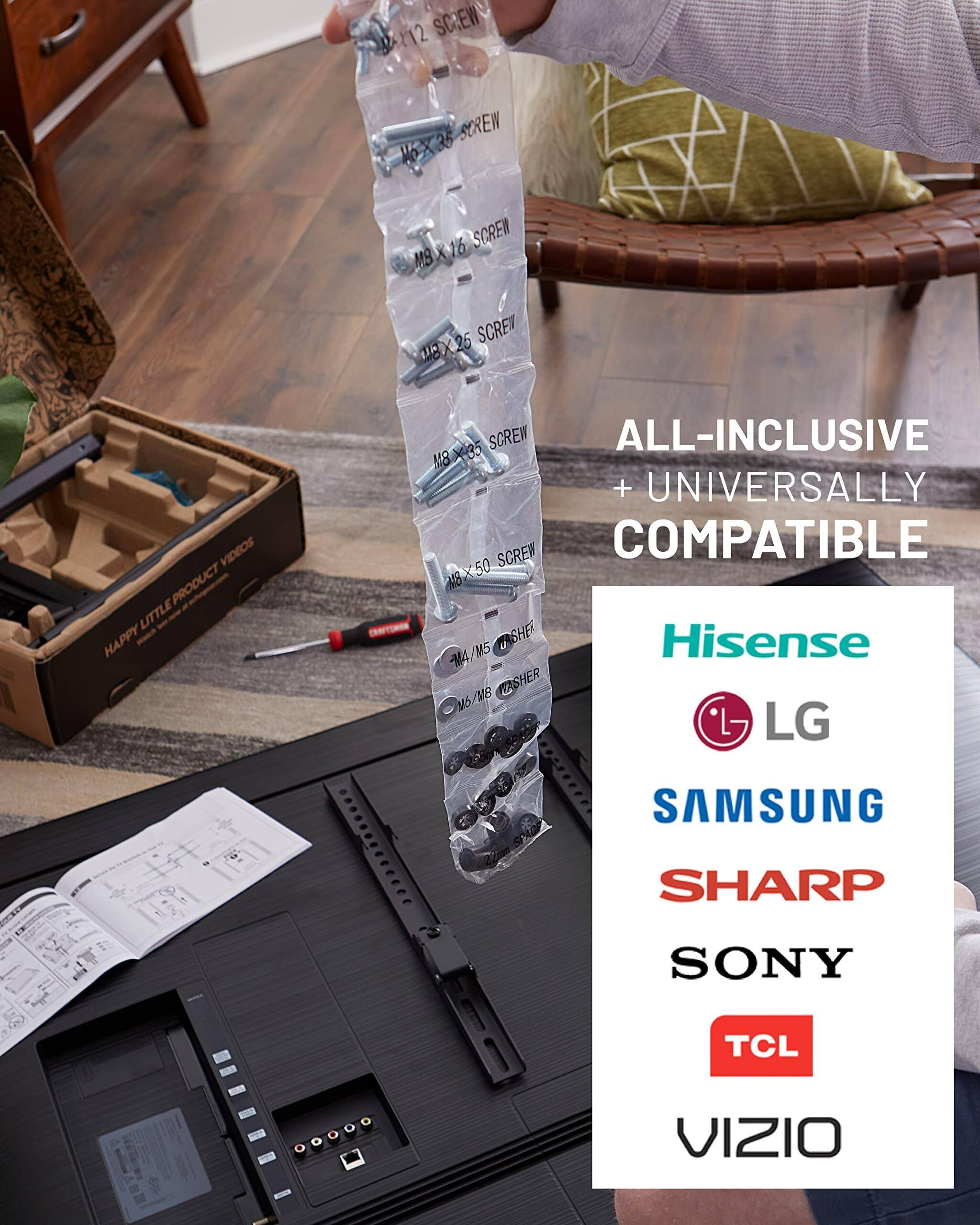 B12 SCHEW 35 SCREW H6X X16 16 SCREW MS X 25 SCREW 18X 1 VIDEOS PRODUCT - LITTLE HAPPY - X-35 SCREW ALL-INCLUSIVE M8 + UNIVERSALLY SCREW COMPATIBLE M8X50 50 M8 ASHER 16 M45/M8 Hisense *4 M4/M5 ASHER LG SAMSUNG SHARP SONY TCL VIZIO