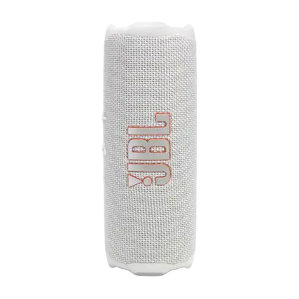 Front. Apple - Jbl Flip 7 Portable Waterproof Speaker - White.