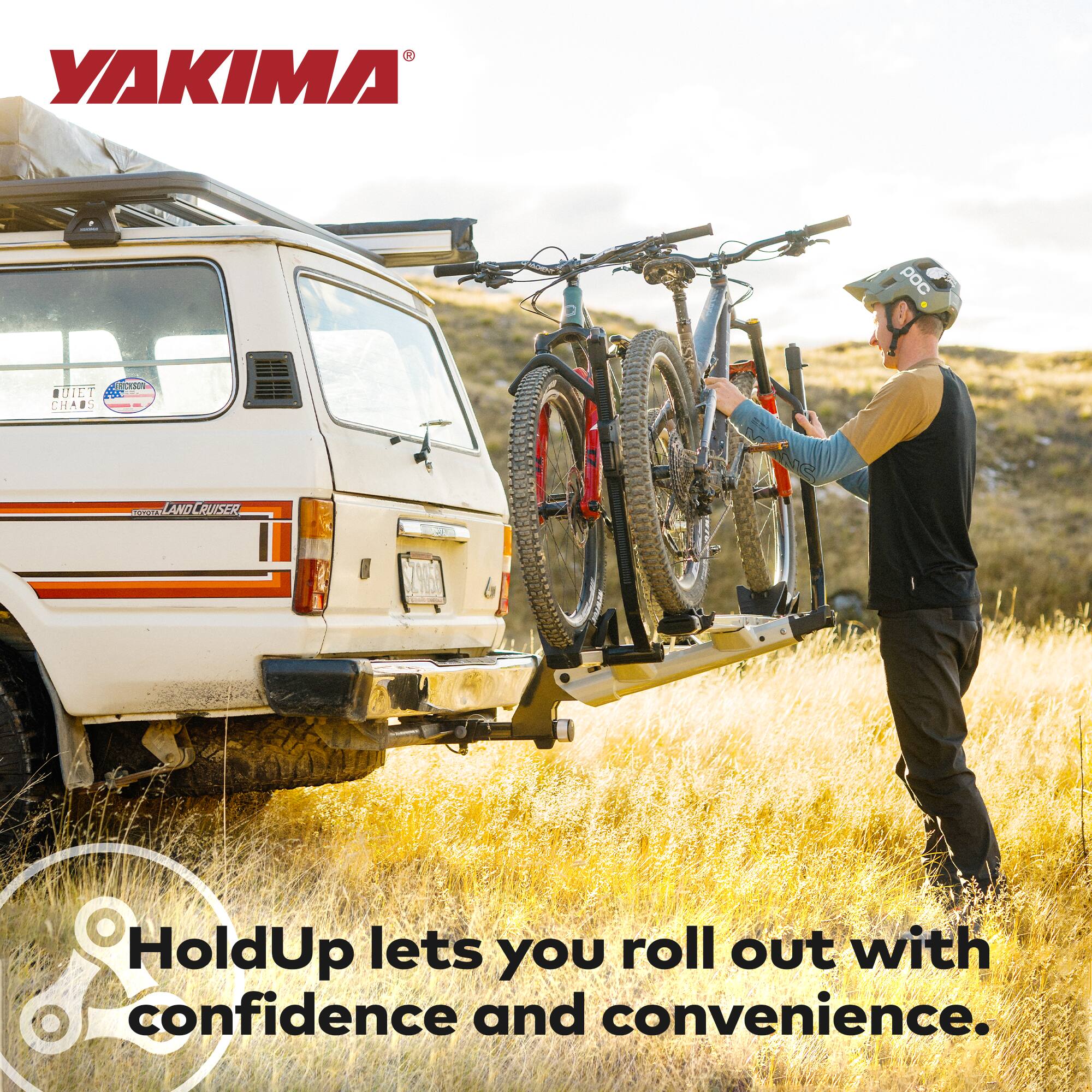 YAKIMA POCKET CHAPS ADIDAS NOU LAND CRUISER 2 HoldUp lets you roll out with confidence and convenience.