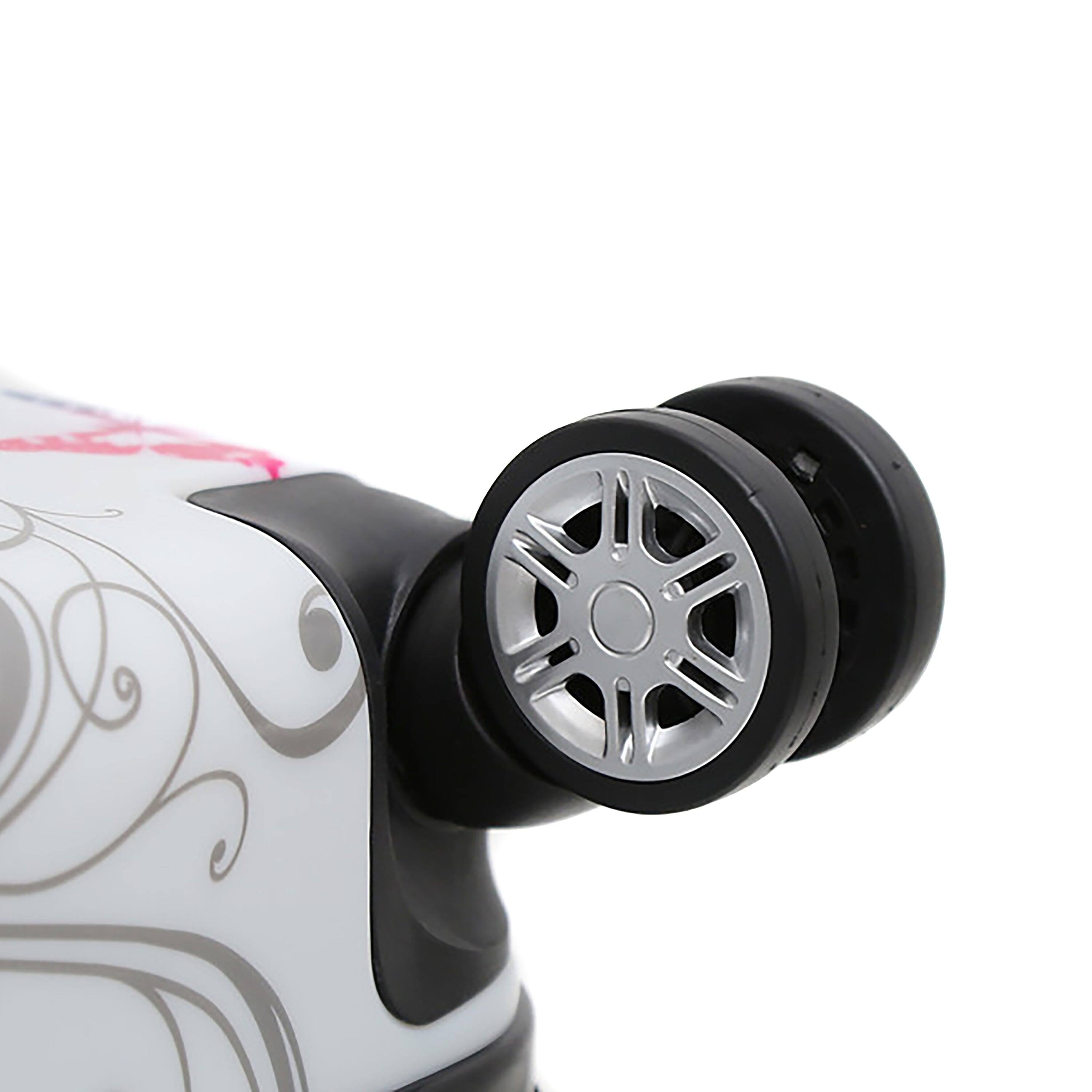 Alt View 3. InUSA - Butterfly Prints lightweight hardside Spinner Luggage 20" carry-on - BUTTERFLY.